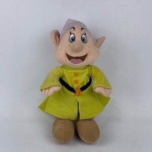 The Walt Disney Snow White & Seven Dwarfs Dopey Plush‎ 13" Stuffed Soft Toy